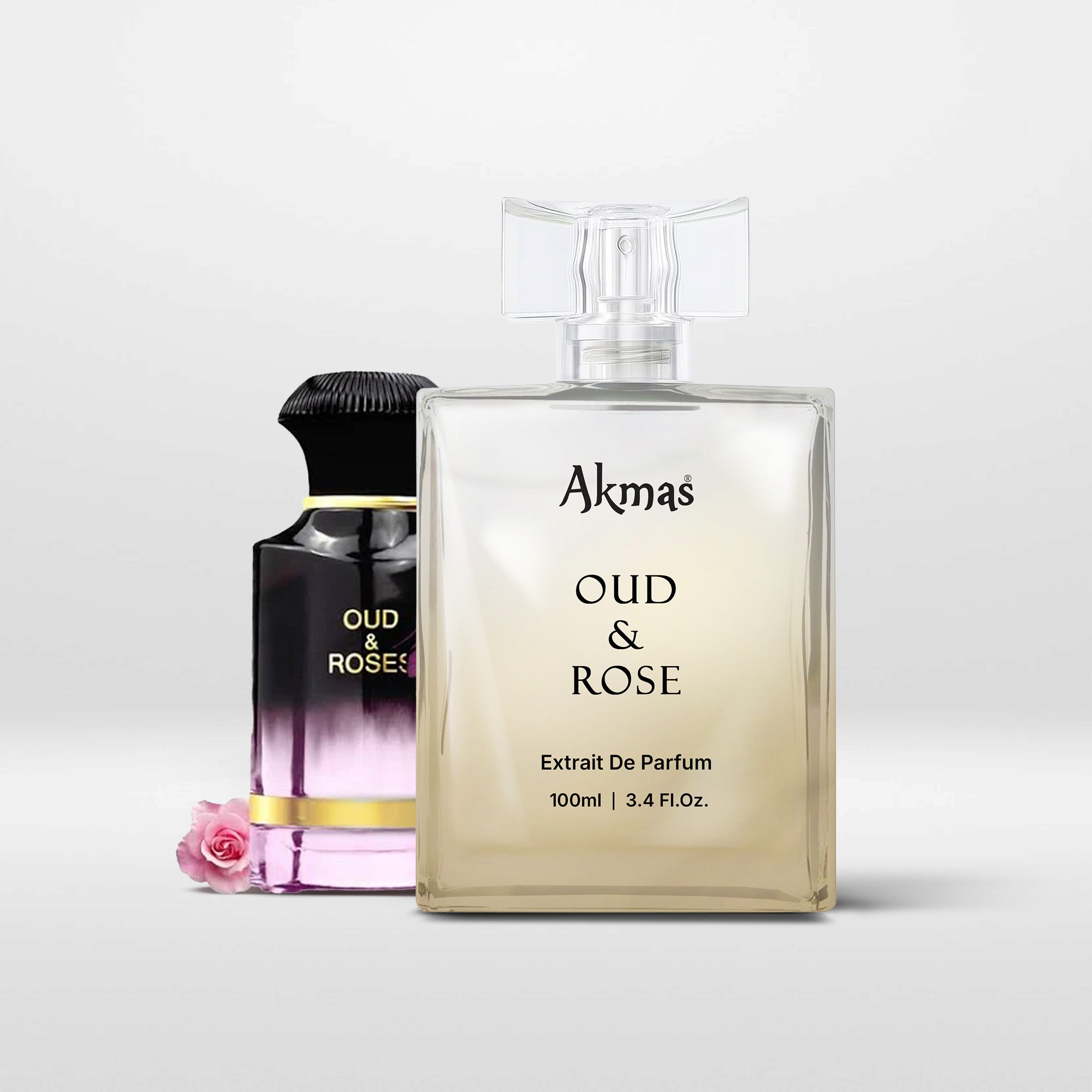 Inspired By ǿud & Rose Extrait De Perfume - Akmas Perfumes