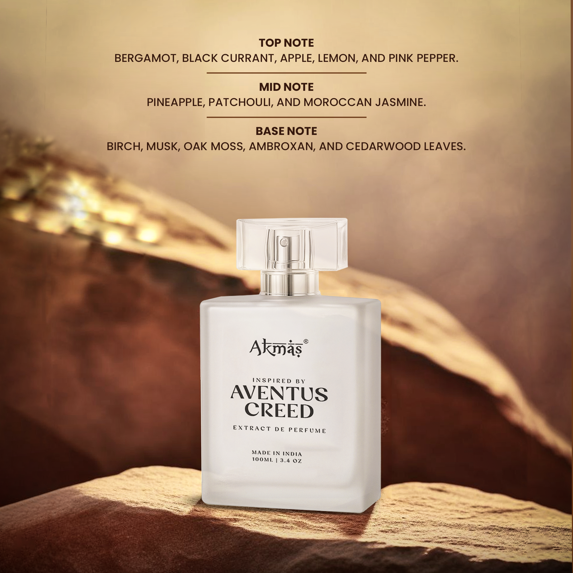 Inspired by Aventus Creed Perfume for Men 100ml
