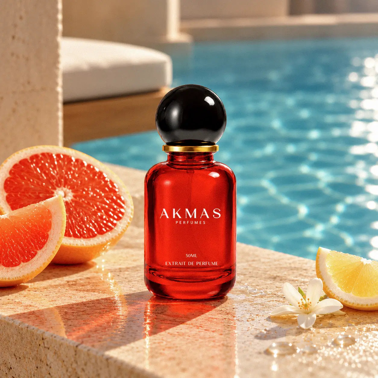 Rose Oud Royale Inspired By Oud & Roses | Akmas Perfumes perfume bottle